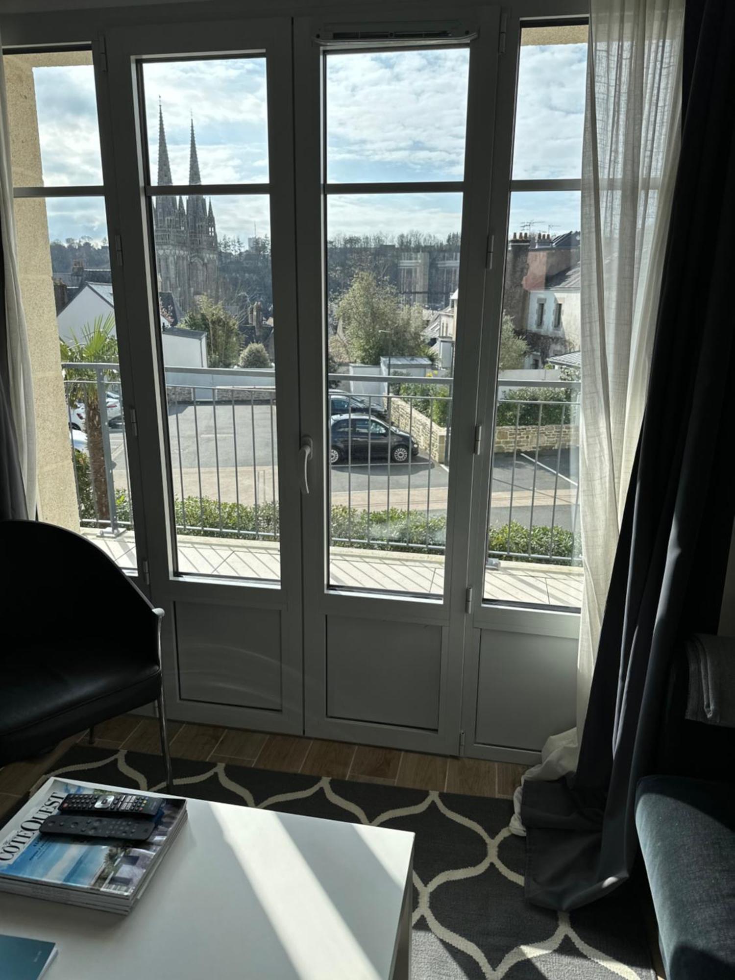Appartement Design X - Hyper Centre - Parking Prive - Quimper Exterior foto